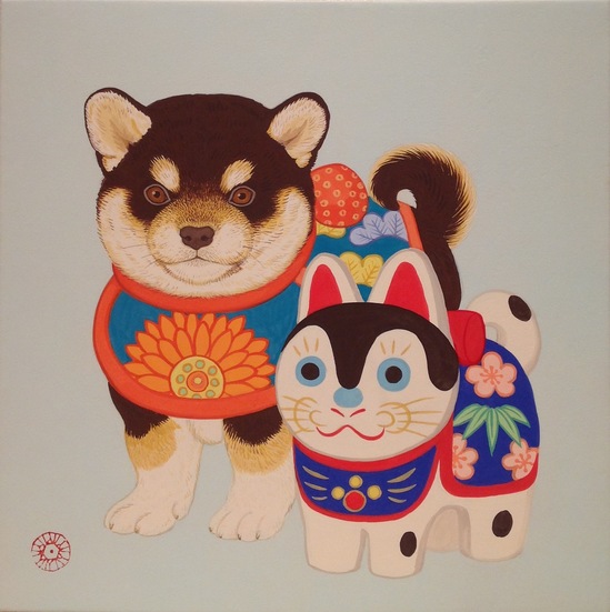 丸山友紀「犬張子」3号