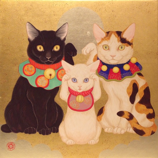 丸山友紀「招き猫」 4号 丸山友紀「招き猫」 4号