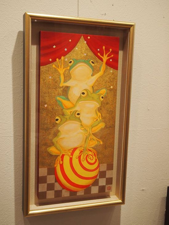 「玉乗り」２２cm×４５cm.JPG
